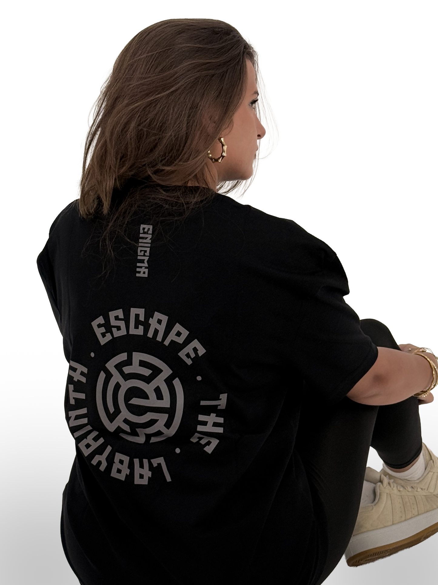 Escape The Labyrinth Pump Cover Tee - Women